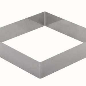 фотография Форма квадратна для випічки (20х20см h2см, н/з 304-1,5мм)