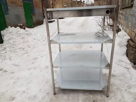 фотографія Стелаж стаціонарний з перфорованою полицею №1